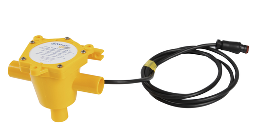 2vägs ventil 19mm 4m kabel, ic whale