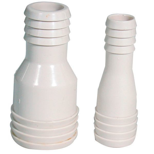 Trudesign Slangadapter med Studs 19-25 mm, Komposit, Vit