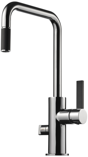 Tapwell Köksblandare Arman ARM887/Svart Krom