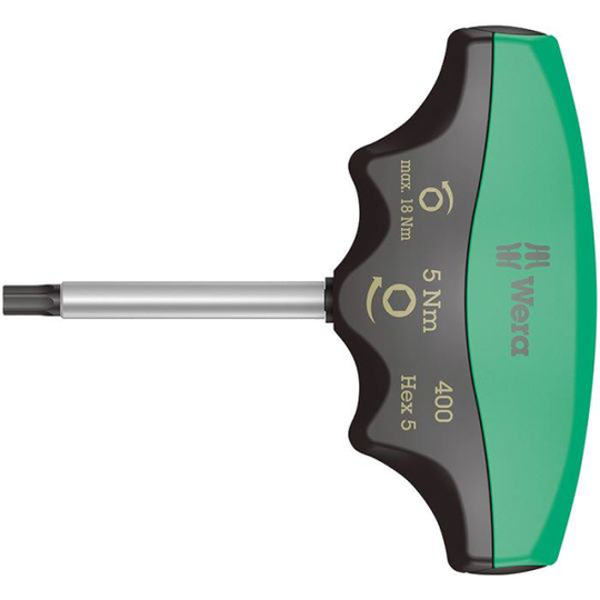 Wera 400 Hex Momentindikator T-handtag 4 Nm