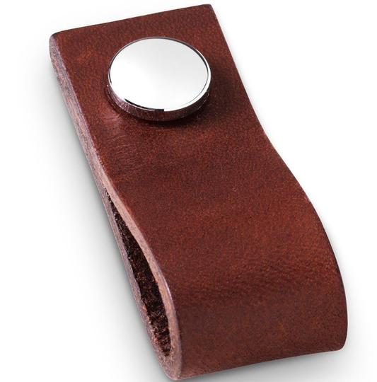 Ballingslöv Knopp RK235 Läder antik/krom