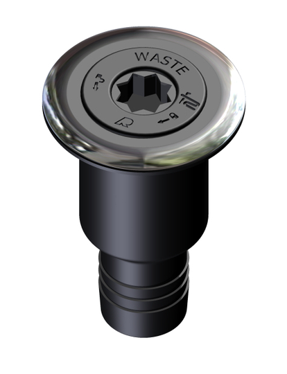 Däckförskruvning waste38 mm
