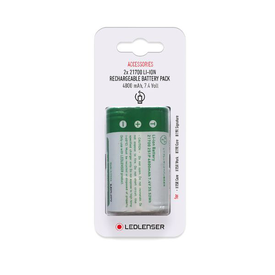 Led Lenser LL502310 Batteri 2 x 21700, li-ion