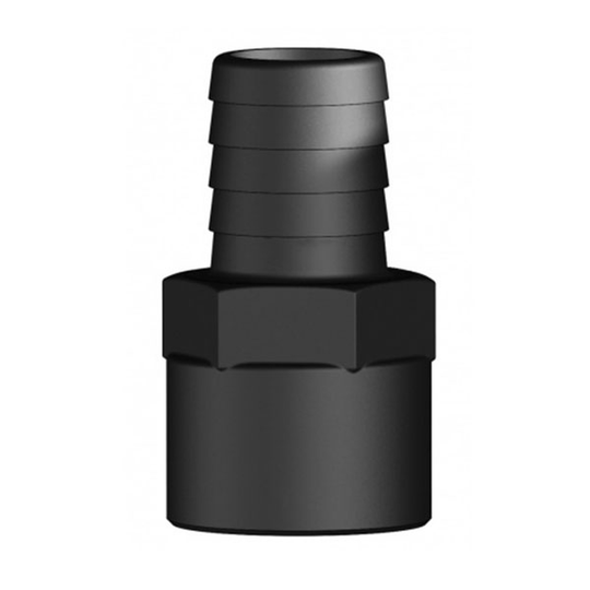 Trudesign Slangsockel 3/4 19mm, Hona, Komposit, Svart