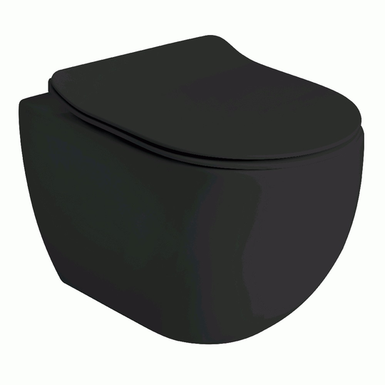 Vägghängd Toalettstol Lavabo Glomp Mini Rimless