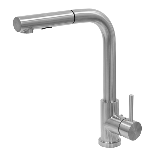 Köksblandare Strand Stainless Solid SO-1503E