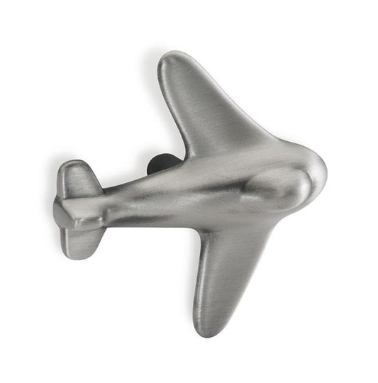 Linfalk Knopp flygplan, svart antik S1882-56-16