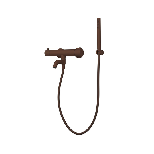 Primy Badkarsblandare Pleasure 4 Rust med handdusch och handduschfäste