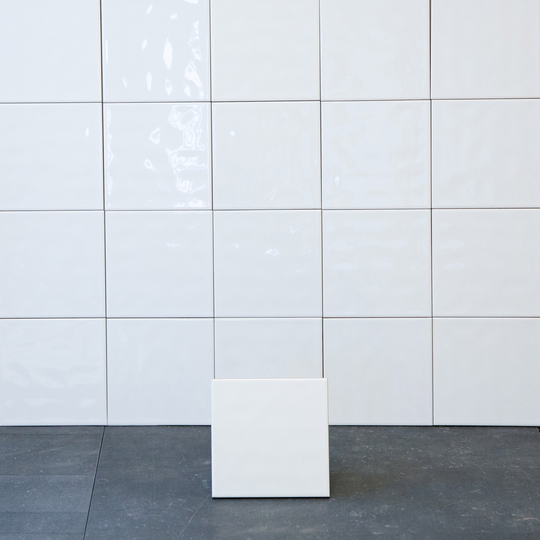 Kakel Arredo Color Vit Vågig Blank 15X15 cm