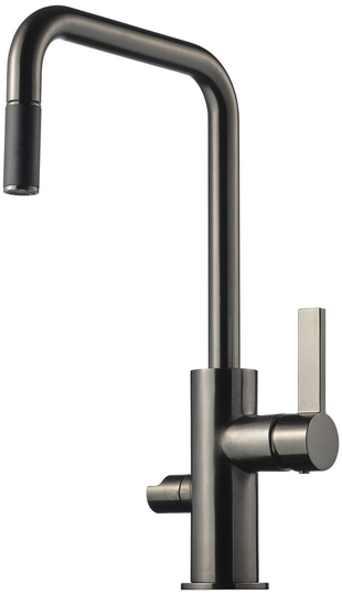 Tapwell Köksblandare ARM887 Borstad Black Chrome