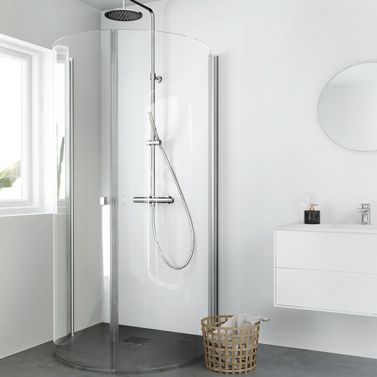 Duschhörn Hafa Igloo Pro U 80x95 Klarglas