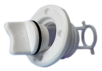 Dyvika 25 mm vit nylon 1/kfp