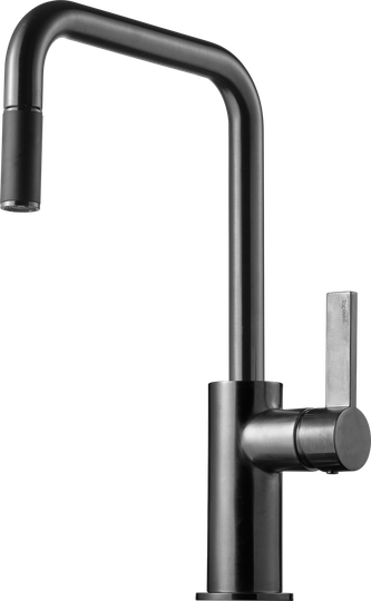 Tapwell Köksblandare ARM577 Brushed Black Chrome