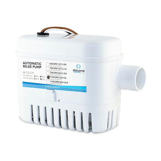 Automatic bilge pump 1100 gph 24v