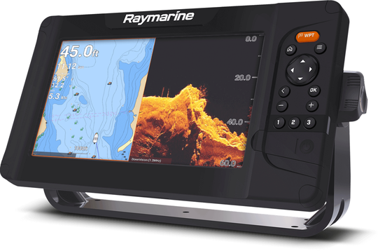 Raymarine Element 7HV + HV100 Givare Inkl. Sjökort