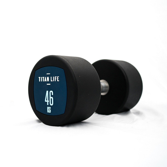TITAN LIFE Hantel Dumbbell PU - 46 kg