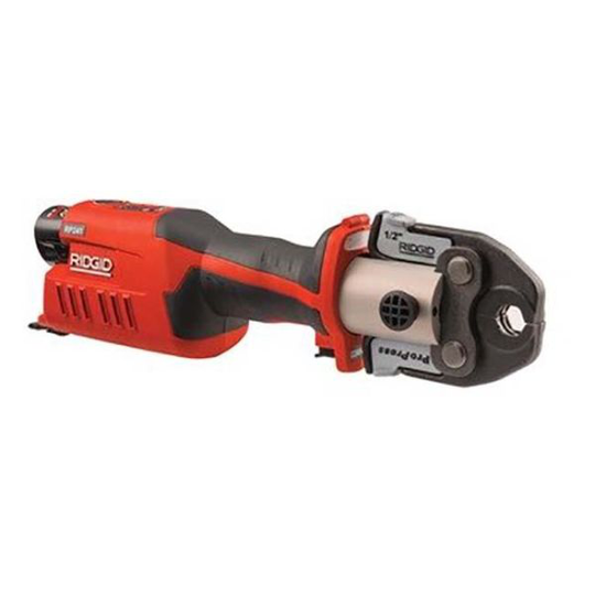 Ridgid RP 241 Pressmaskin med väska, batteri och laddare