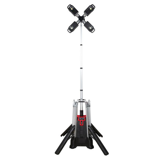 Milwaukee MXF TL-601 Belysningsmast med batteri och laddare