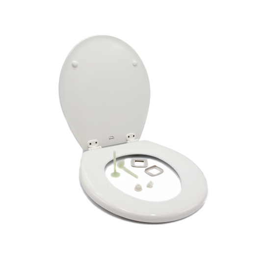 Jabsco toalettsits softclose för deluxe flush & manuell comf