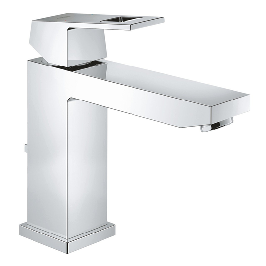 Grohe Tvättställsblandare Eurocube Krom
