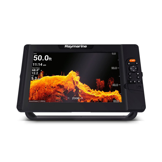 Raymarine element 12'' hypervision plotter/ekolod chirp