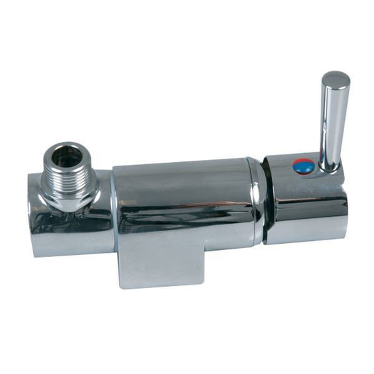 Barka S.R.L ML1000 Blandare utan Kran 3/8'' BSP Kromad Mässi