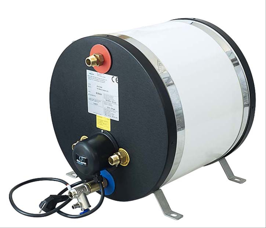 Varmvattenberedare rostfri 22l albin pump
