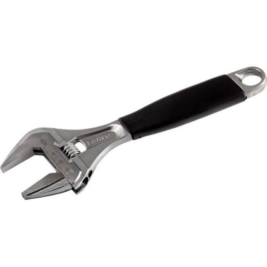 Bahco 9029 C Skiftnyckel förkromad, extra stor gripvidd 170 mm