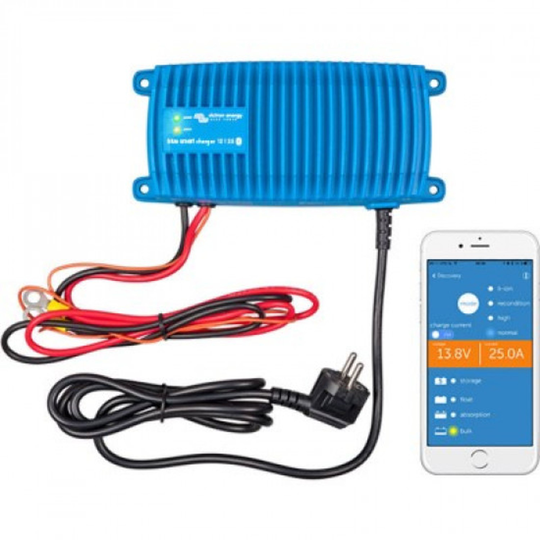 Victron blue smart laddare 24v 8 amp ip67