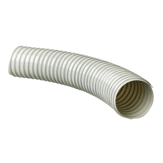 IP 16034 Ventilationsslang grå 25 m, innerdiameter 25 mm