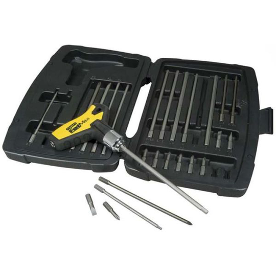 STANLEY FatMax 0-79-153 Nyckelsats 27 delar, med T-handtag