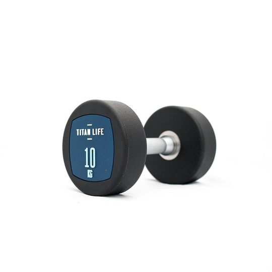 TITAN LIFE Hantel Dumbbell PU - 10 kg
