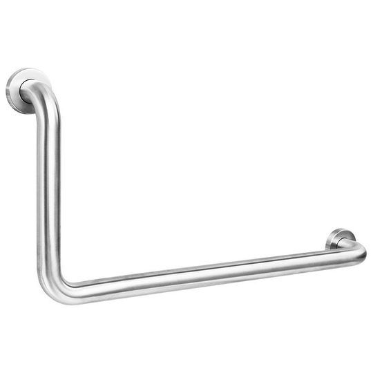 Strand Stödhandtag Grabba vinklat höger 90º 600x600mm