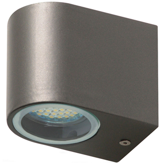 Ranex by Smartwares Bastia Vägglampa Alu 230V Grå