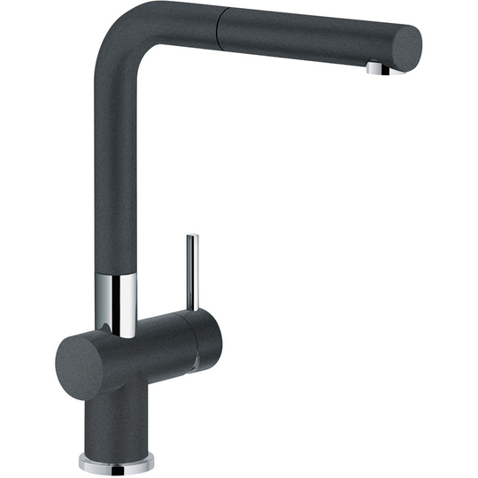 Franke Blandare Active Plus Utdragbar Fragranite Black