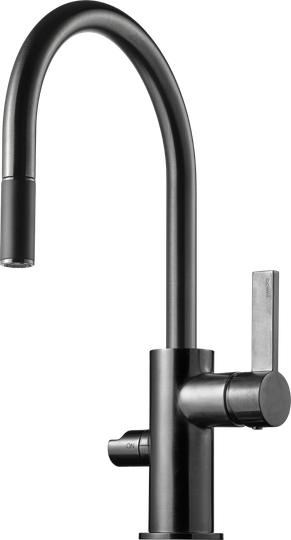 Tapwell Köksblandare ARM385 Brushed Black Chrome