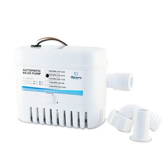 Automatic bilge pump 750 gph 12v