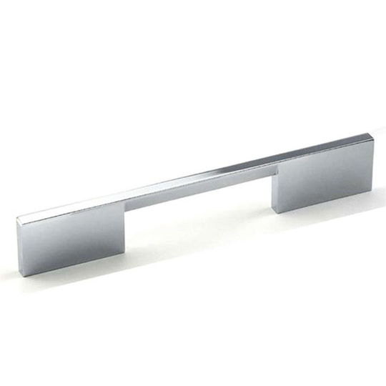 Linfalk Kökshandtag Matt Nickel - 128 Krom / Blank