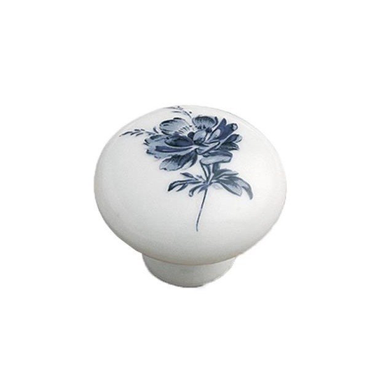 Linfalk Knopp vit/blå 1006-38-28