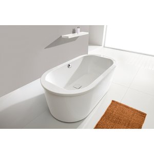 Badkar Around - Space Line | Djup 48cm
