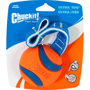 Hundleksak Chuckit Ultra Boll på rep, L