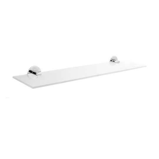 Badrumshylla Smedbo Time YK347 Krom/Frostat Glas