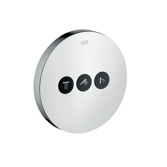 Inbyggnadsblandare Axor ShowerSelect Rund 3-utlopp