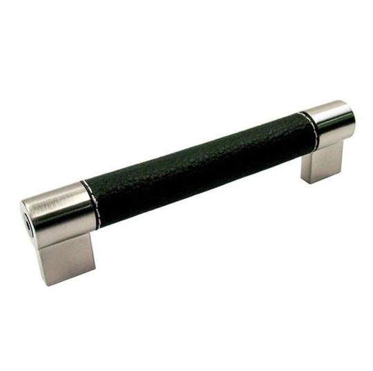 Linfalk Handtag läder svart 1700-192-25L