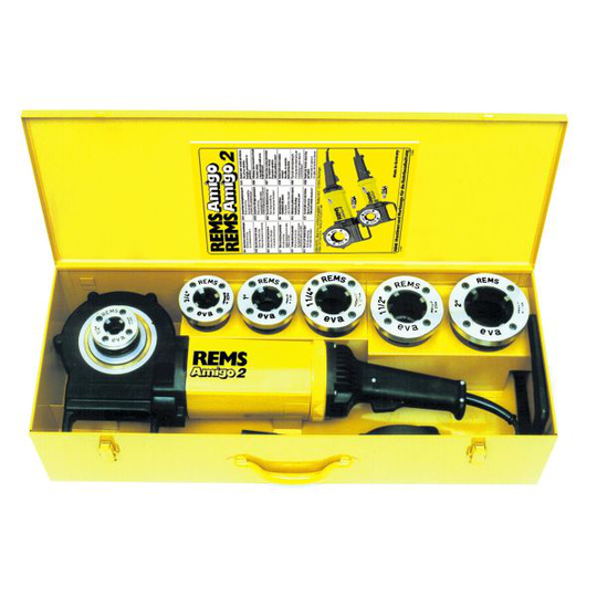 REMS Amigo 2 Gängmaskin gänghuvuden R 1/2-2", 1700 W