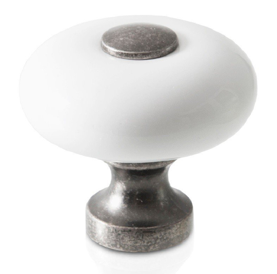 Ballingslöv Knopp RK395 Porslin vit