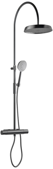 Tapwell Takdusch ARM7300-160 Black Chrome