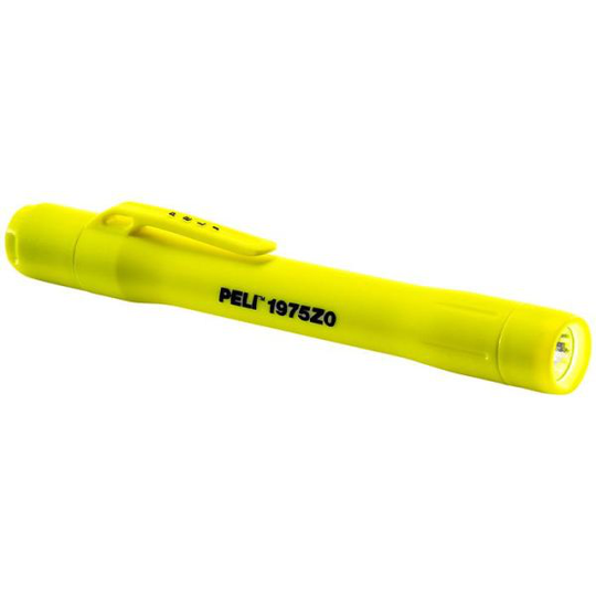 Peli 1975Z0 Pennlampa gul