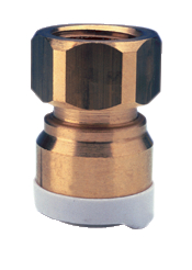 Adapter hona 1/2''-15 mm mässing