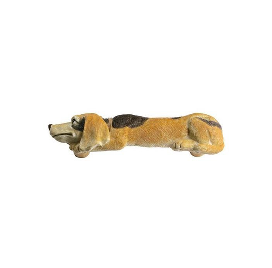 Linfalk Handtag poly resin hund 27085-96-70